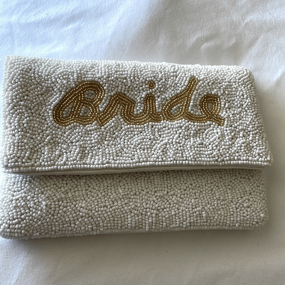 Bride purse/clutch